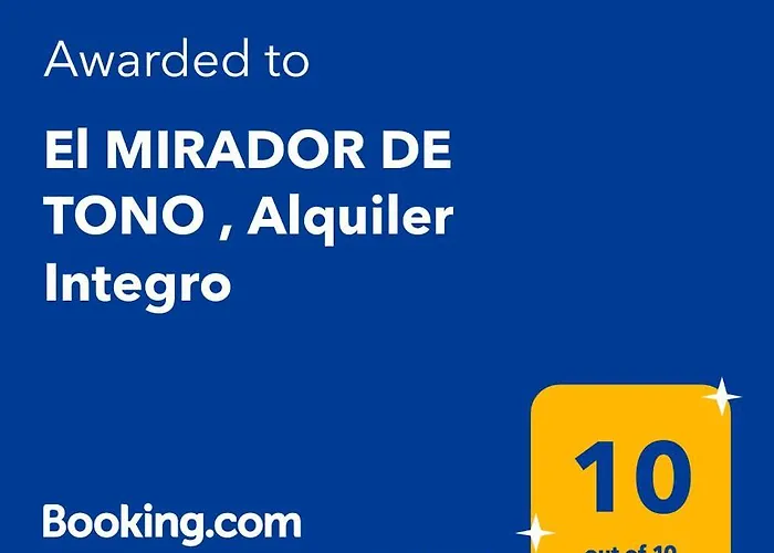 El Mirador De Tono , Casa Entera Дом отдыха Viono